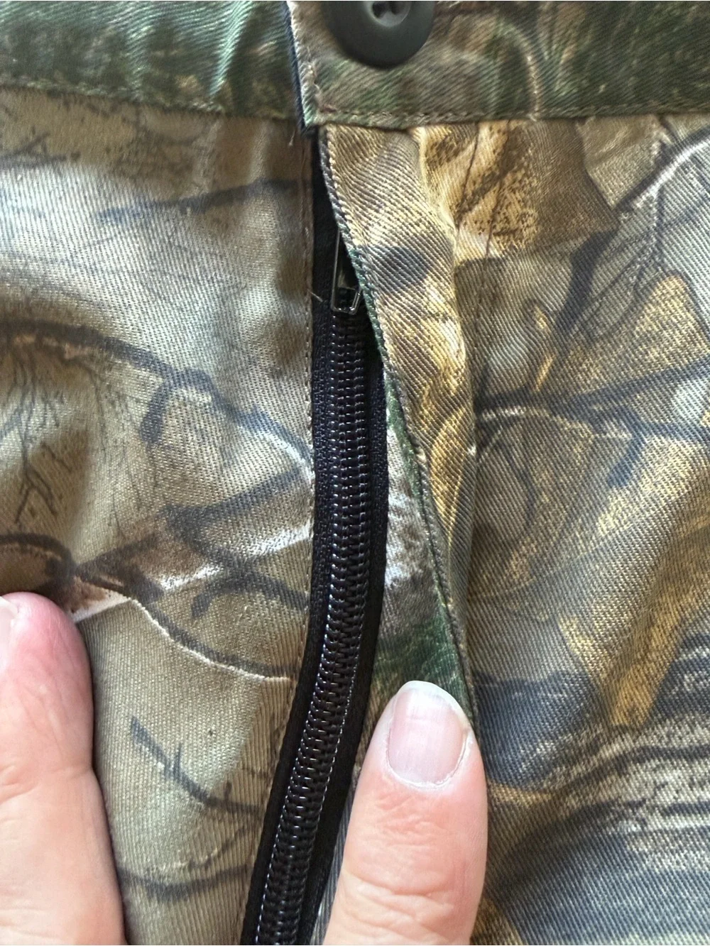 EUC Men's Wall's Realtree Camouflage Cargo Pants Realistic Forest Camo Size 3XL